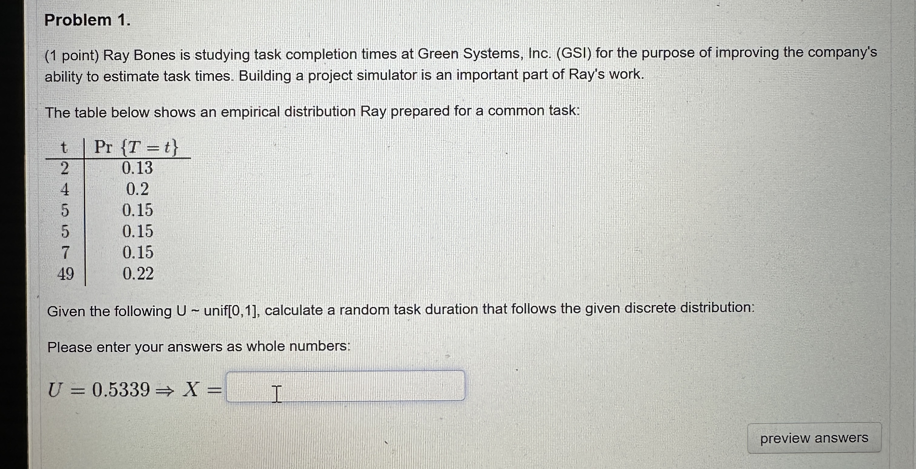 Systems, Inc. (GSI) for the purpose of improving the company's ability to