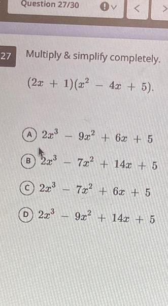 x 4x 5 9x 6x 5 7x 14x 5 2x 7x 6x