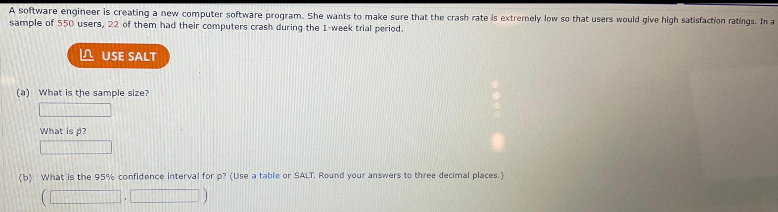 wants to make sure that the crash rate is extremely low so