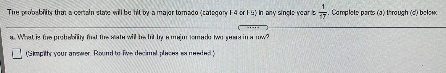 1The probability that a certain state will be hit by a