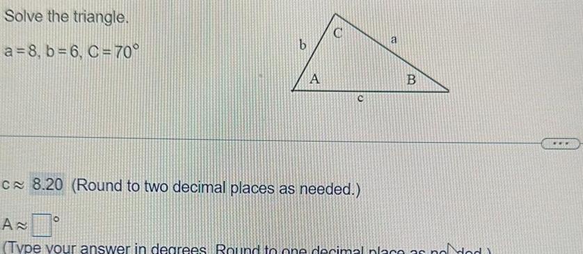 C C 8 20 Round to two decimal places as needed a