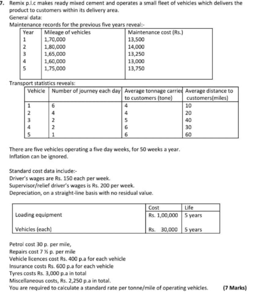  Remix p.I.c makes ready mixed cement and operates a small fleet