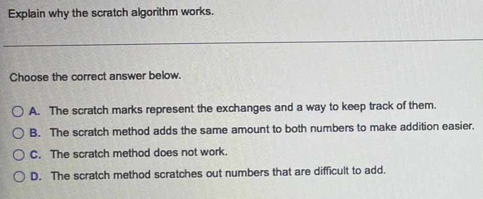 scratch marks represent the exchanges and a way to keep track of