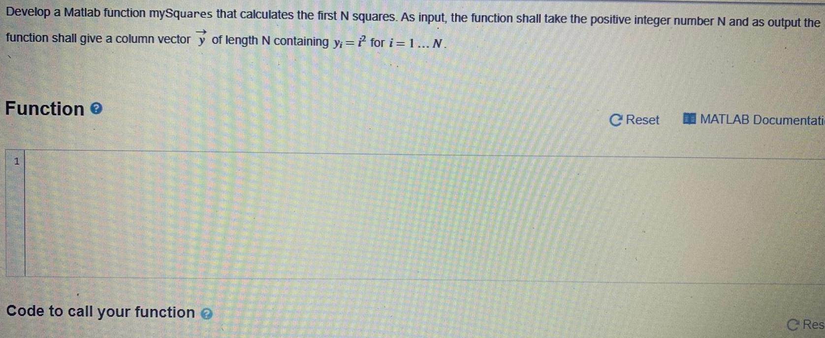 As input the function shall take the positive integer number N and