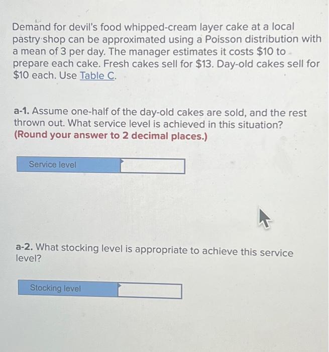 3 per day. The manager estimates it costs \( \$ 10 \)