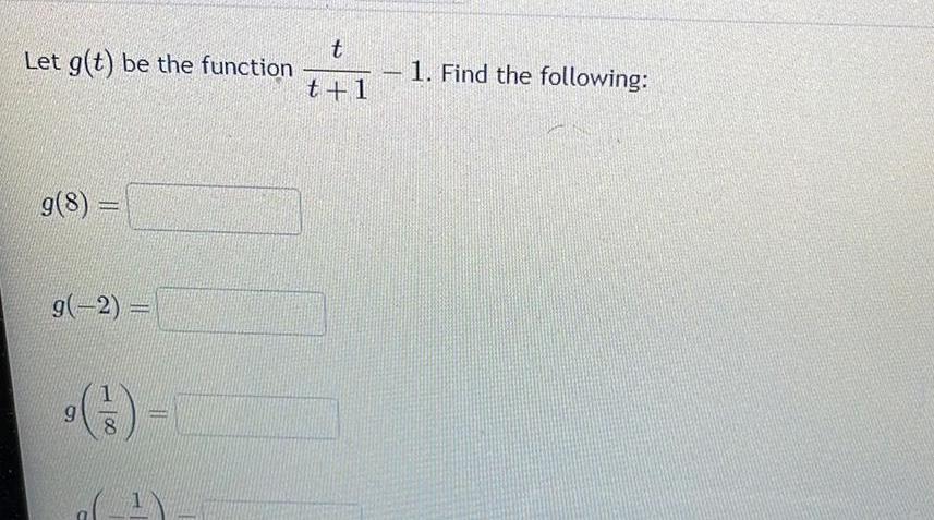 100 P t t 1 1 Find the following