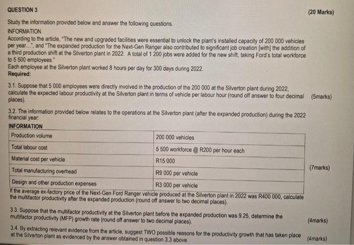 According to the article, "The new and upgraded facilities were essential to