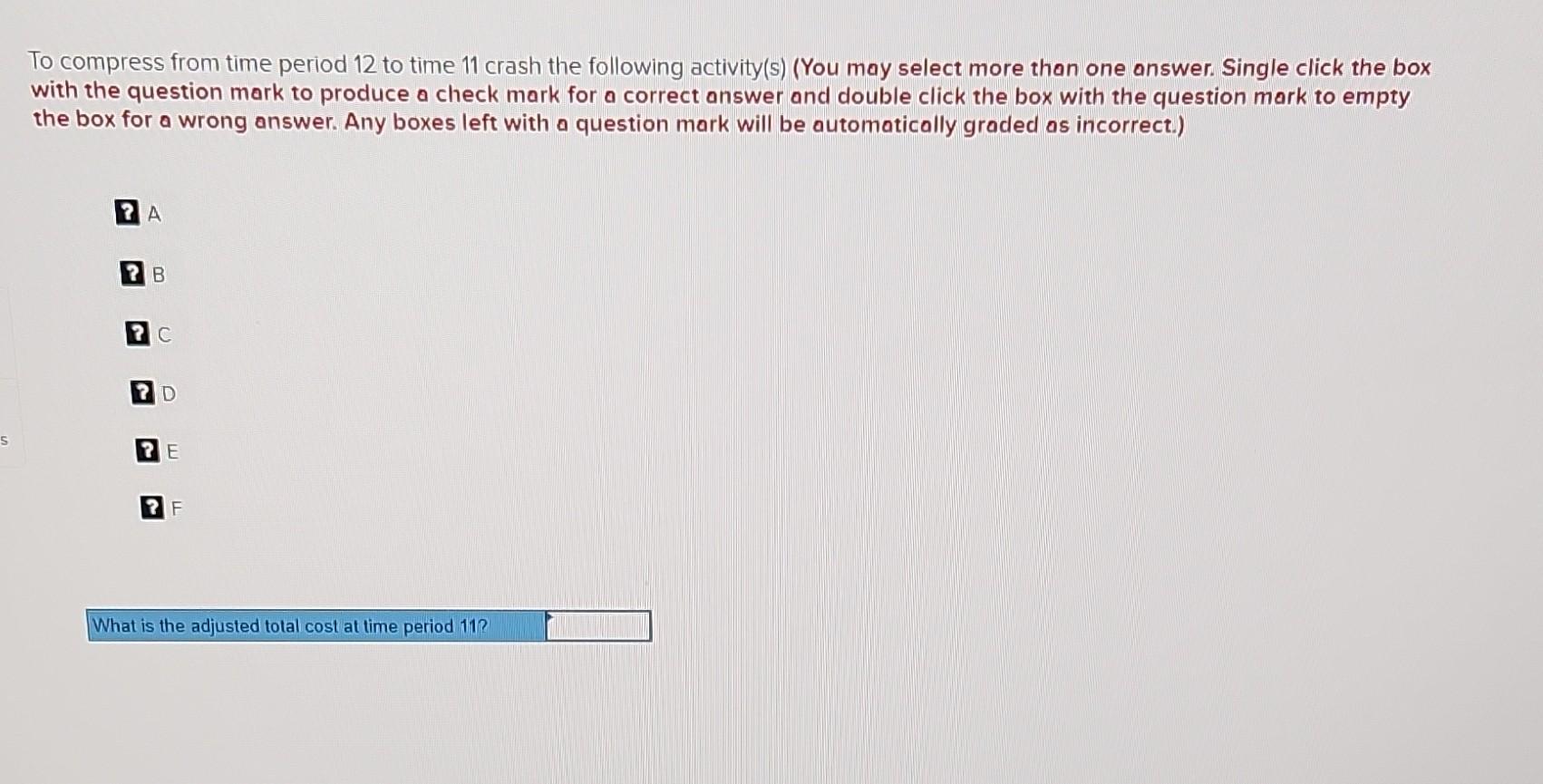 Reduce the schedule until you reach the crash