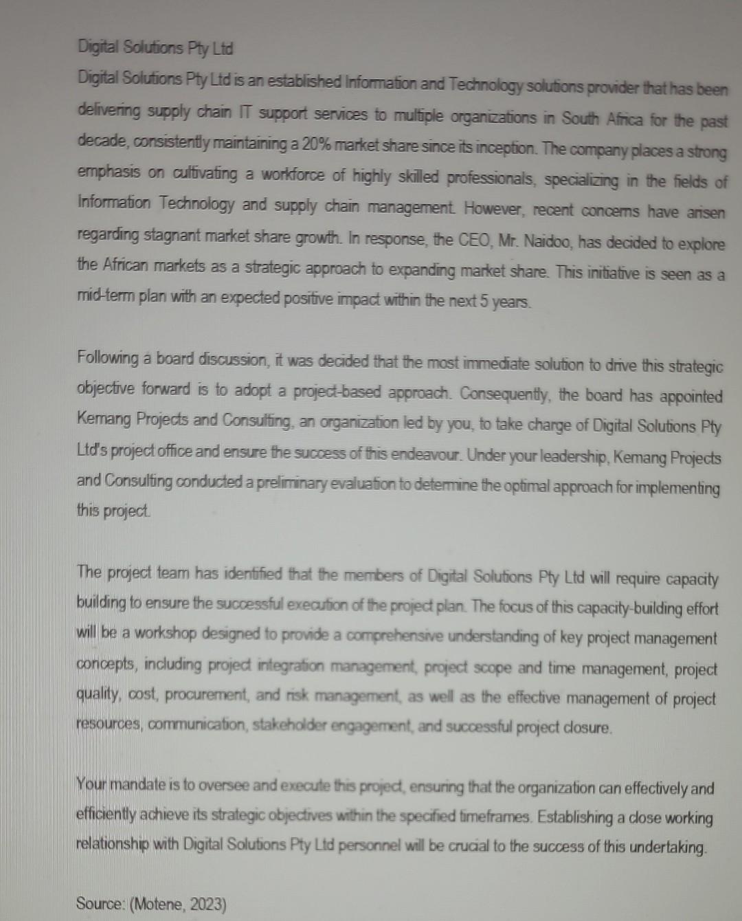 support services to multiple organizations 