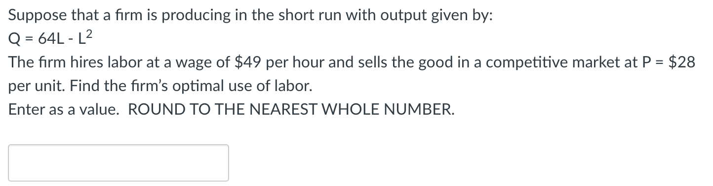 \( P=74 \), the point price elasticity is: Enter as a value