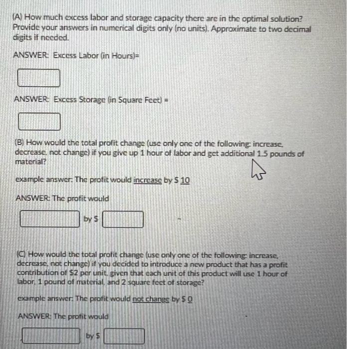 Y \leq 10 & \text { (labor available, in hours) } \\