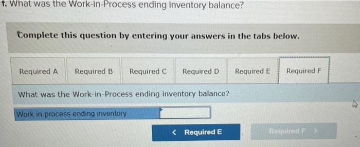 does not include any over- or underapplied overhead. Over- or under applied