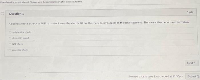  Herently on the second attempt. You can view the correct answers