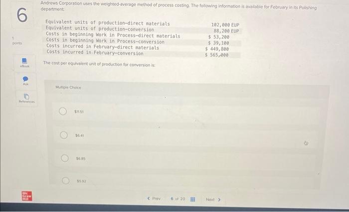 During April, its first month of business, the Packaging department transferred 201,000