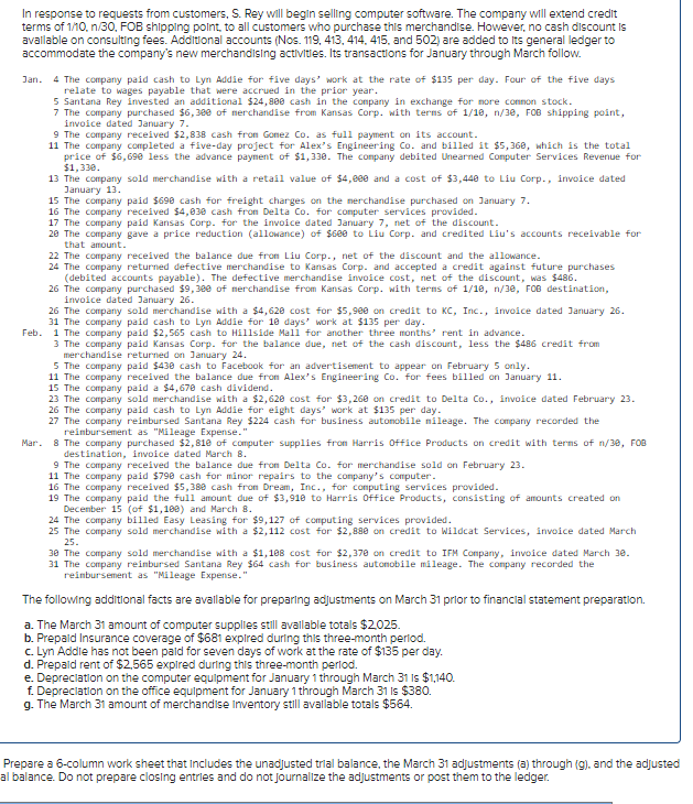 In response to requests from customers, S. Rey will begin selling