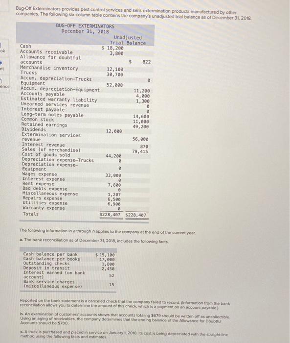  Bug-Off Exterminators provides pest control services and sells extermination products manufactured