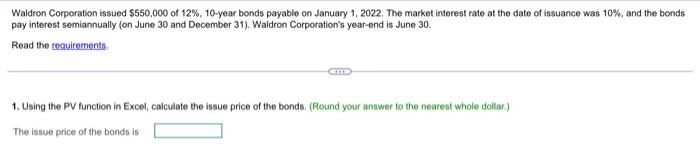 price of the bonds. 2. Prepare an effective-interest amortization table for the