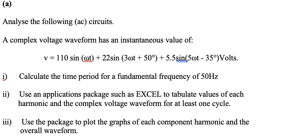 Could someone please help with the below tasks for electrical engineering.