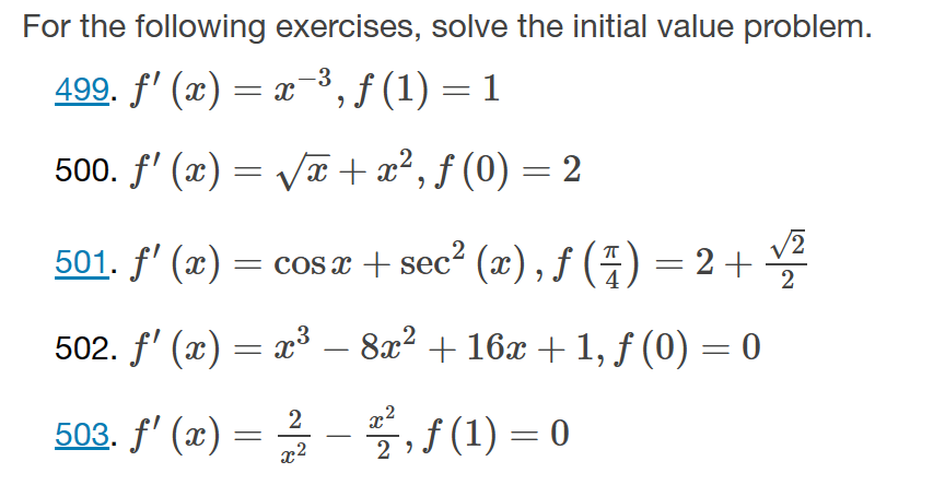 (ac ) = 2 3, f (1) = 1 500. f' (ac)