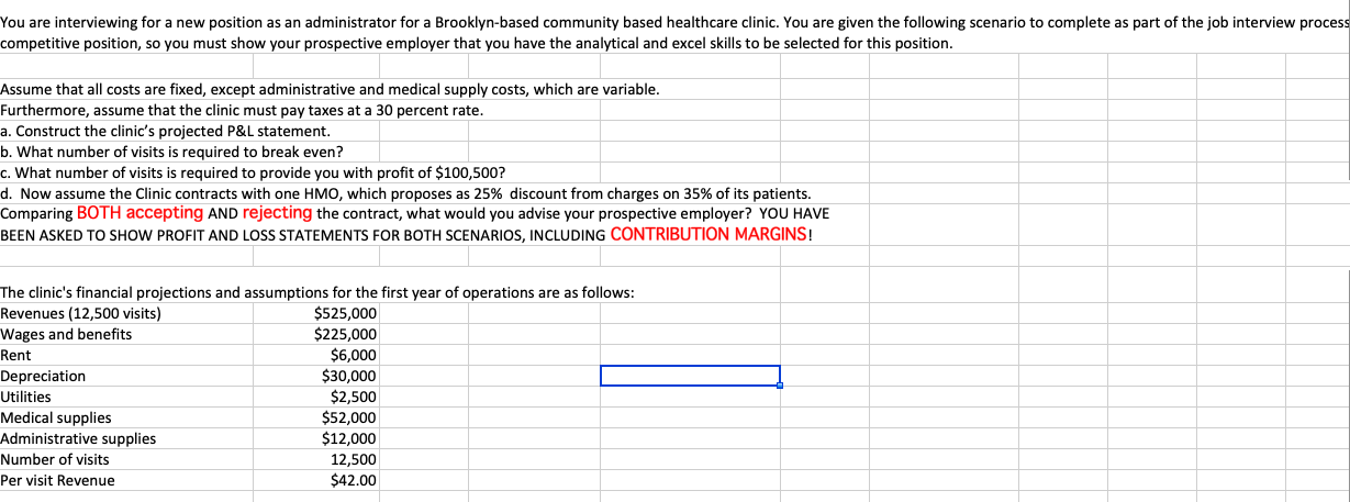 interviewing for a new position as an administrator for a Brooklyn-based community