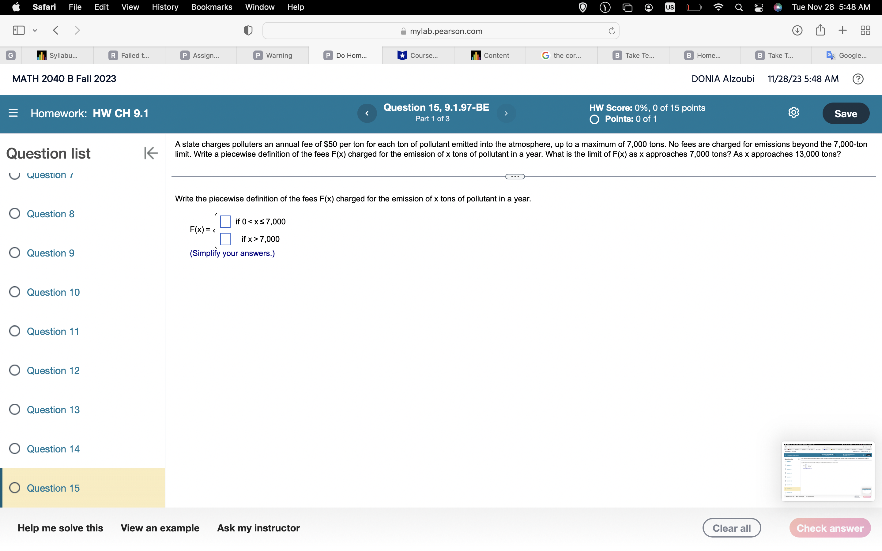 to estimate the indicated limits and the function value. Complete parts (A)