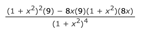 Simplify the expression by first pulling out any common factors in