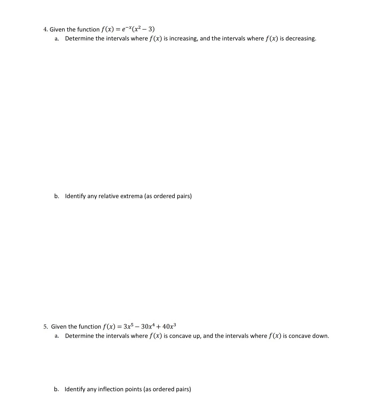 S p S 27: 2. Determine the absolute maximum and minimum values