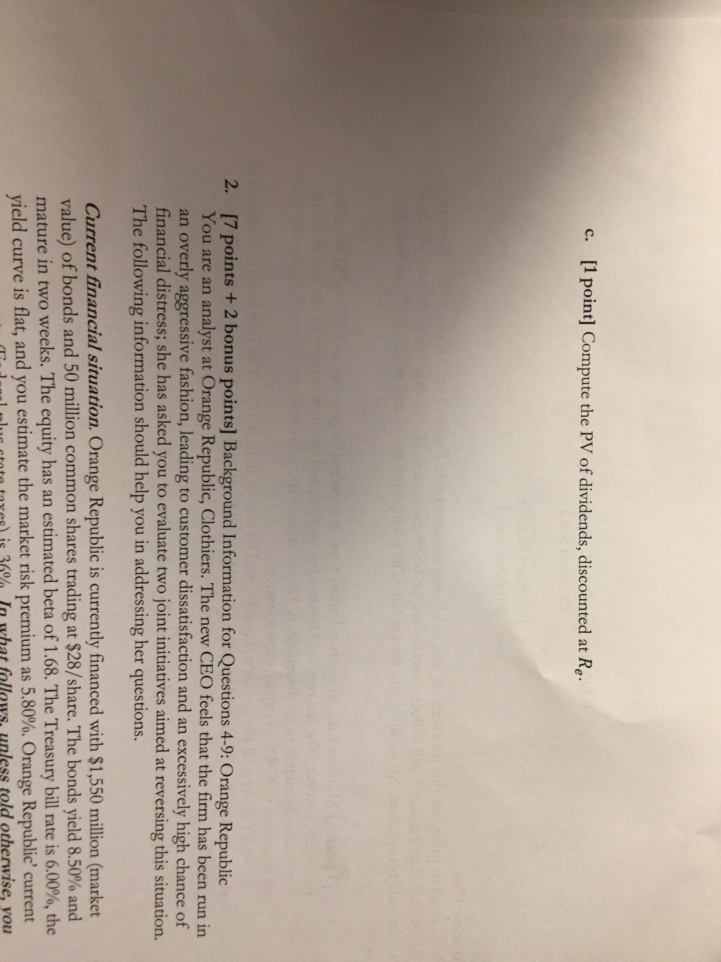 I Instructions: You need to print out this problem set and write