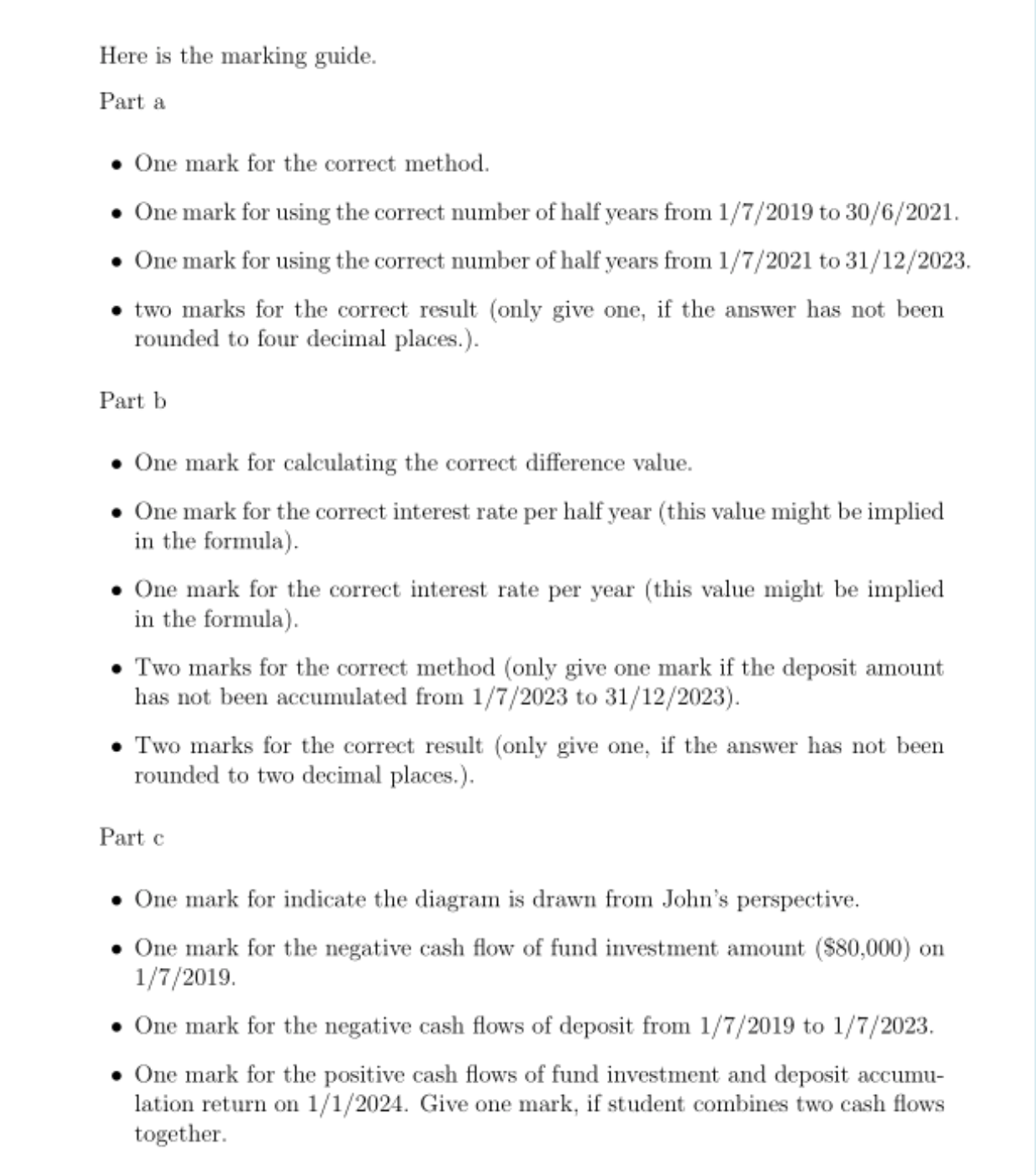 return rate of this fund will be 1 July 2019 to 30