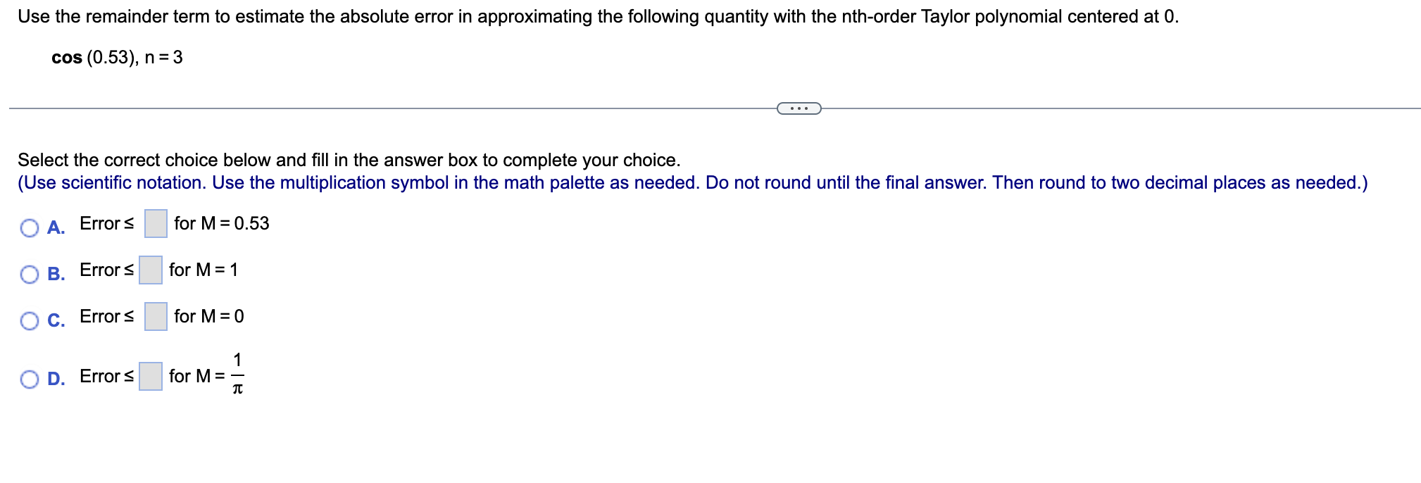 Then round to four decimal places as needed.) a. Approximate the given