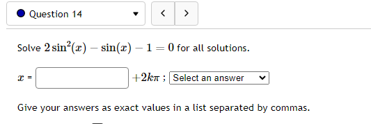 8 Solve sin(x) = 0.17 on 0