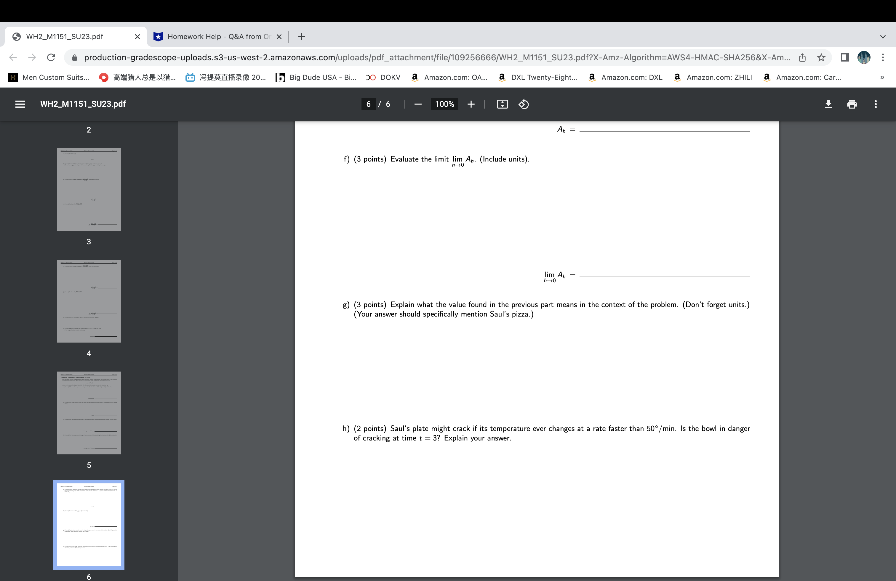 line you drew in Part (a).WH2_M1151_SU23.pdf * *Homework Help - Q&A from