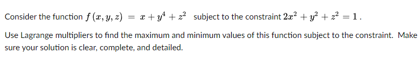 2 subject to the constraint 2x + y' + 2' = 1.