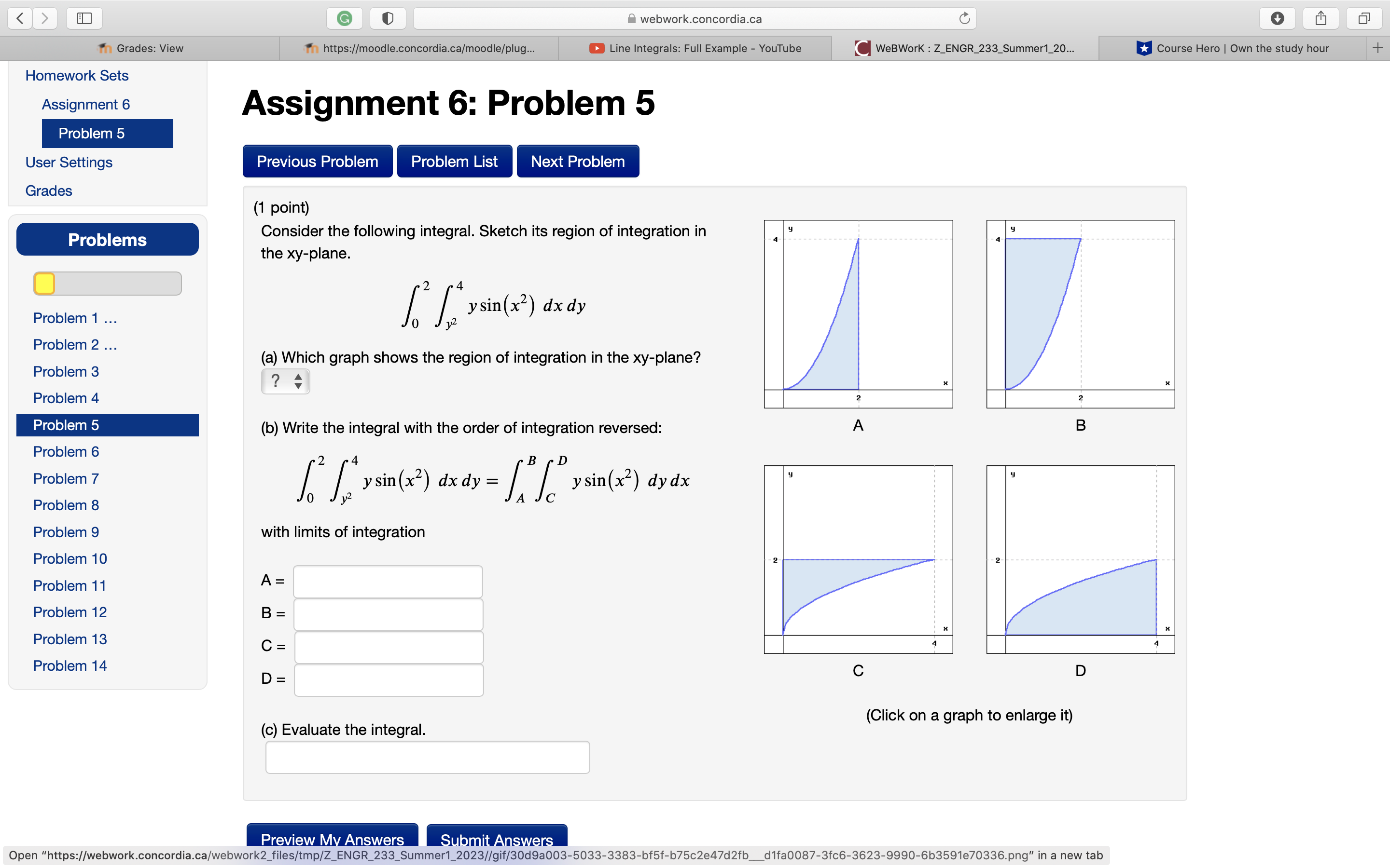 correct Problem 13 Problem 14 -3 -3 incorrect 3 3 incorrect At