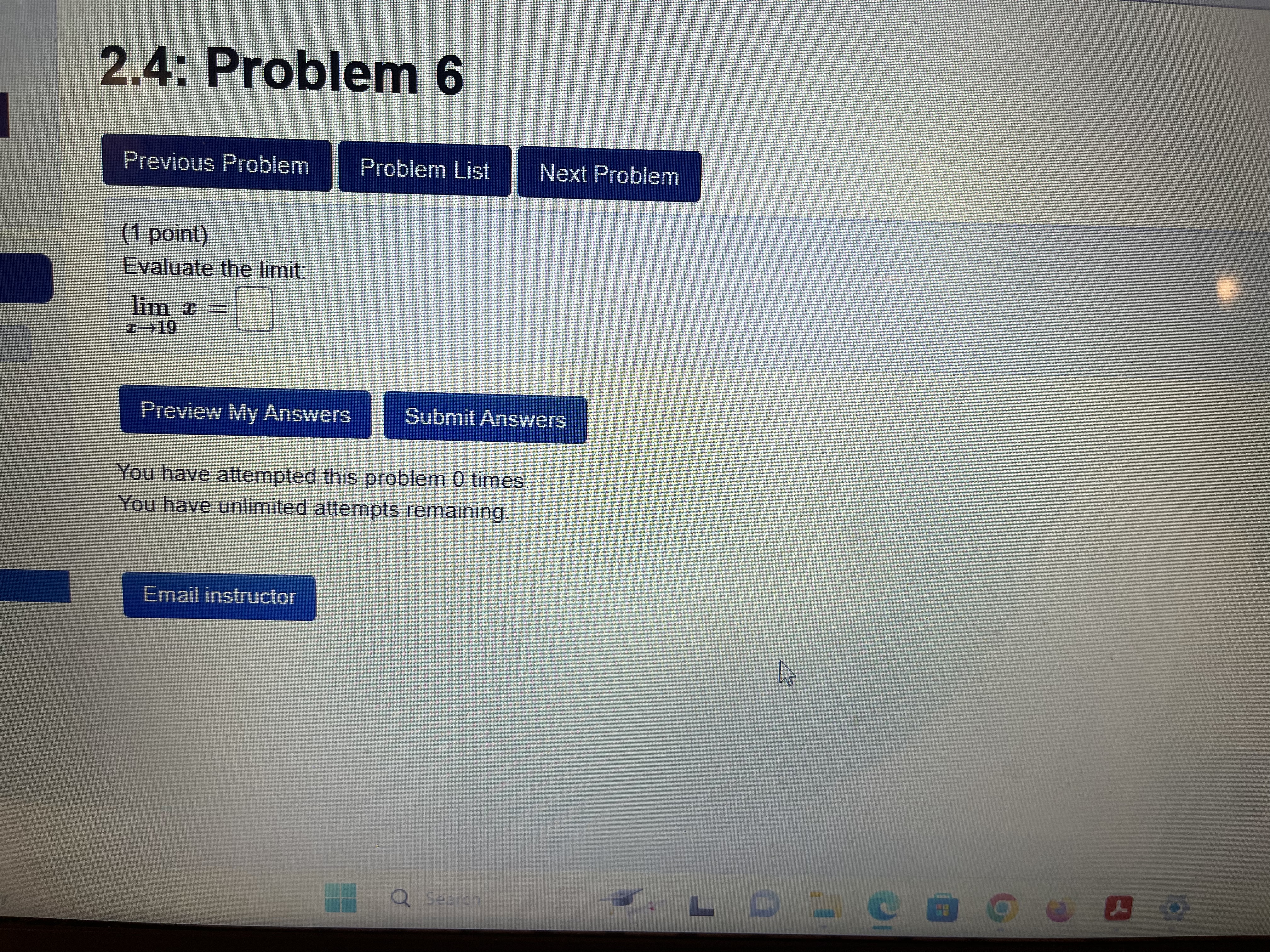 My Answers Submit Answers Q Search LO hp