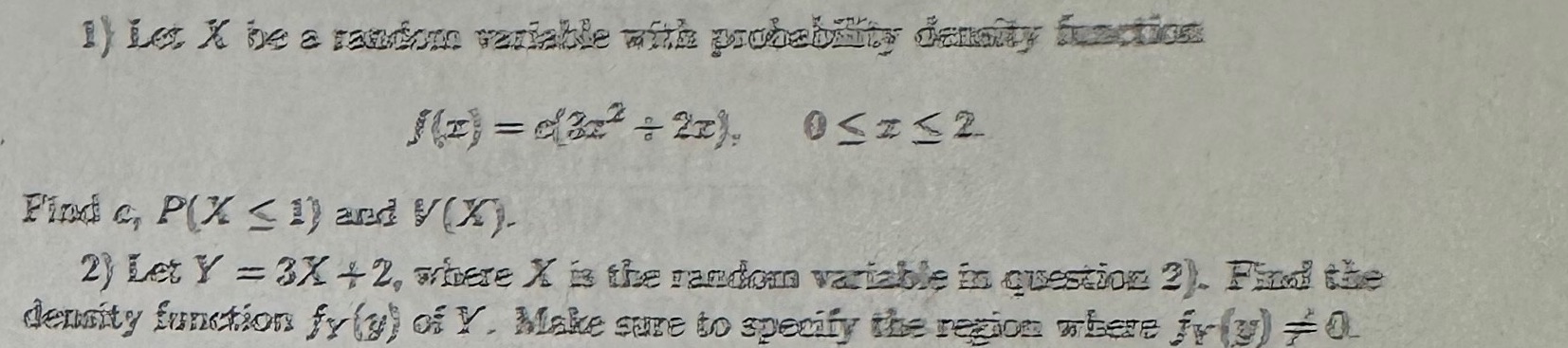 z 2- Cf 2) a.Ld V 2) Let Y = +2, X