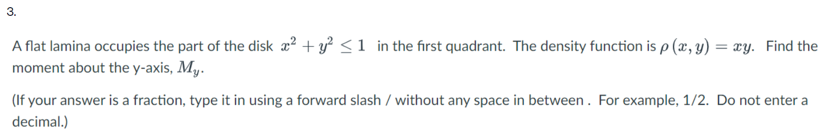 integral 0 line integral 0 surface integral 8. A at lamina occupies