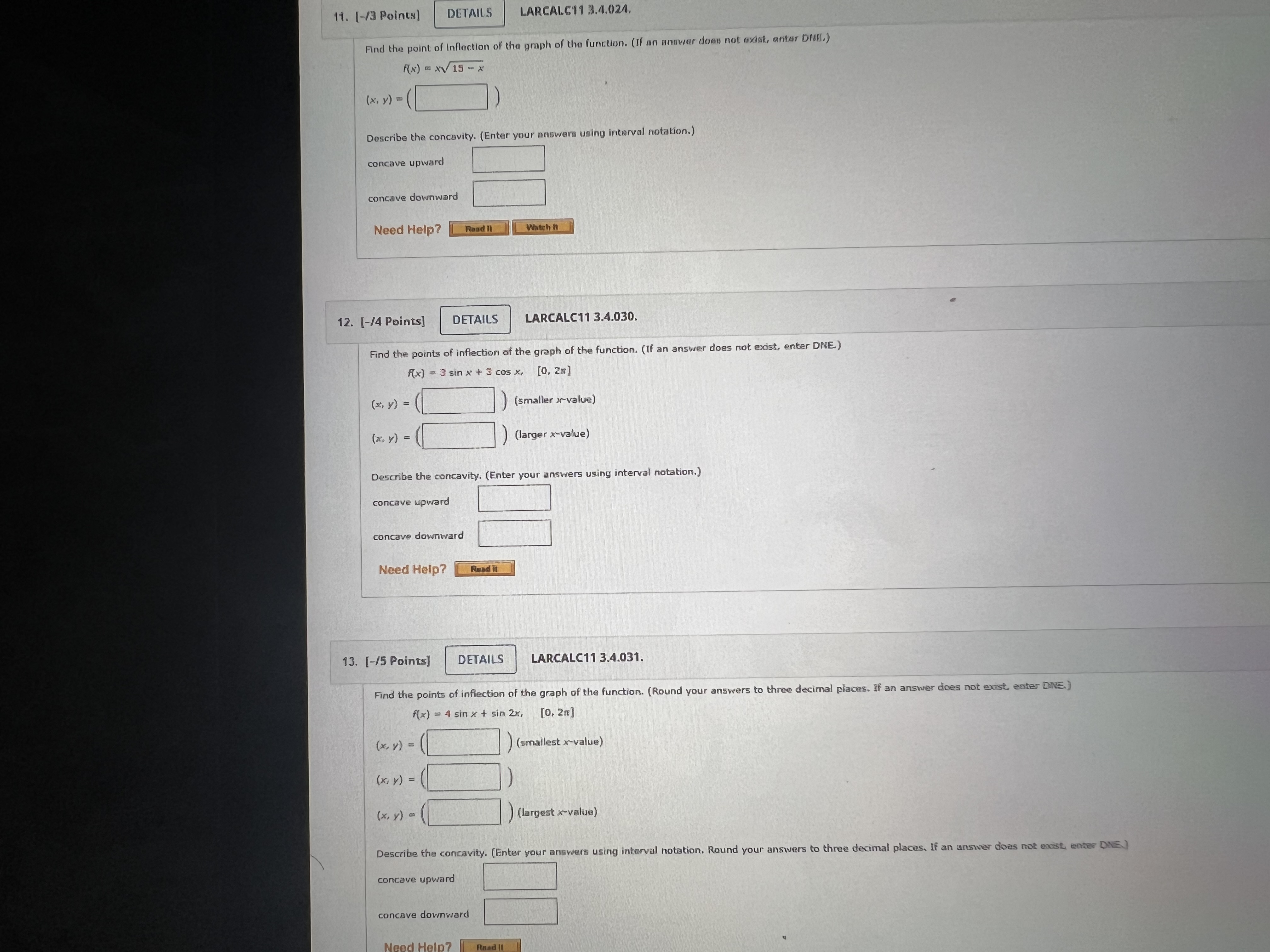 (x, y) - relative minimum ( x . V ) = Need