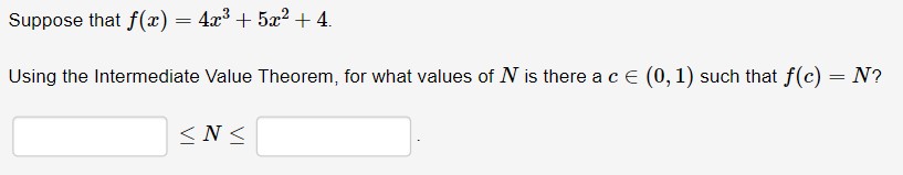 Suppose that x} = 43:3 + 5:222 + 4. Using the