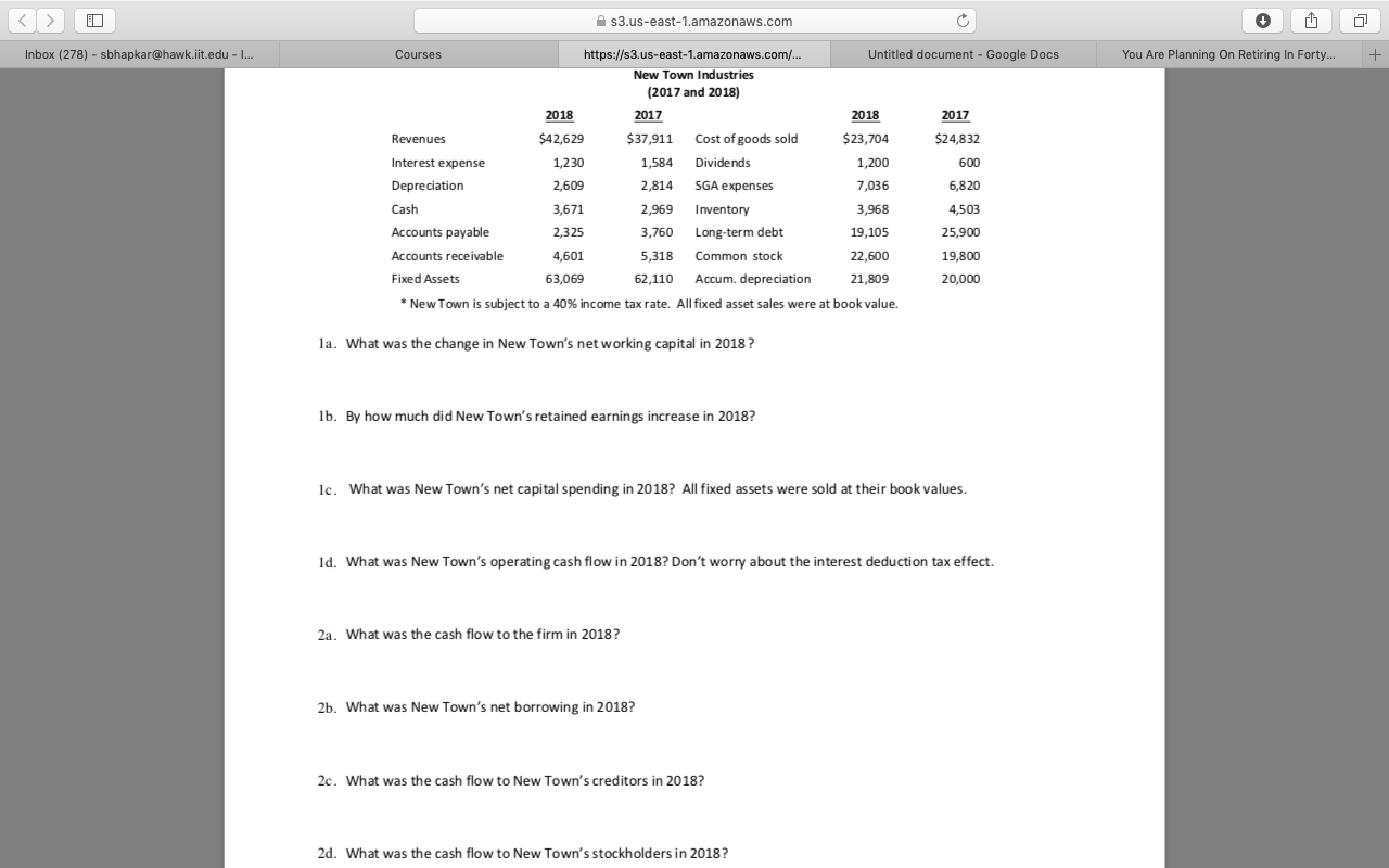 exam question Can you help me with the following question from 1a