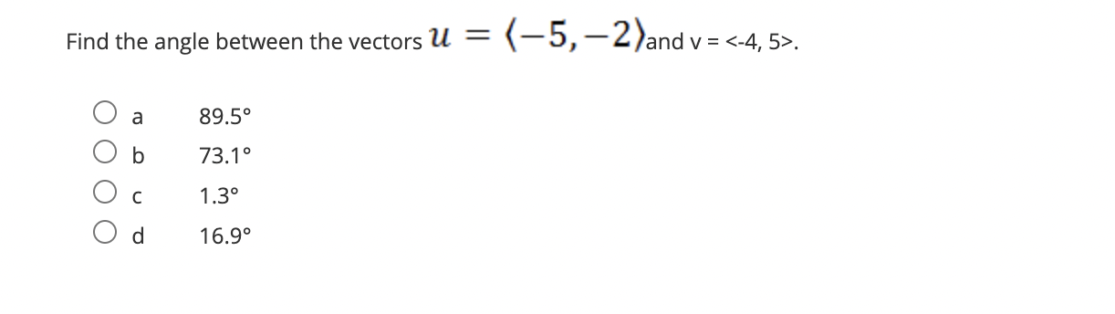 * v. O a 101 O b -101 O c -59 Od