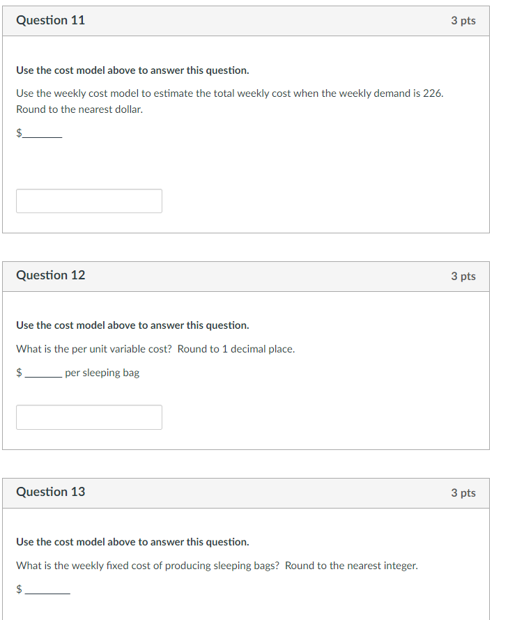 data, using @ as the independent variable. C(a) = max + k