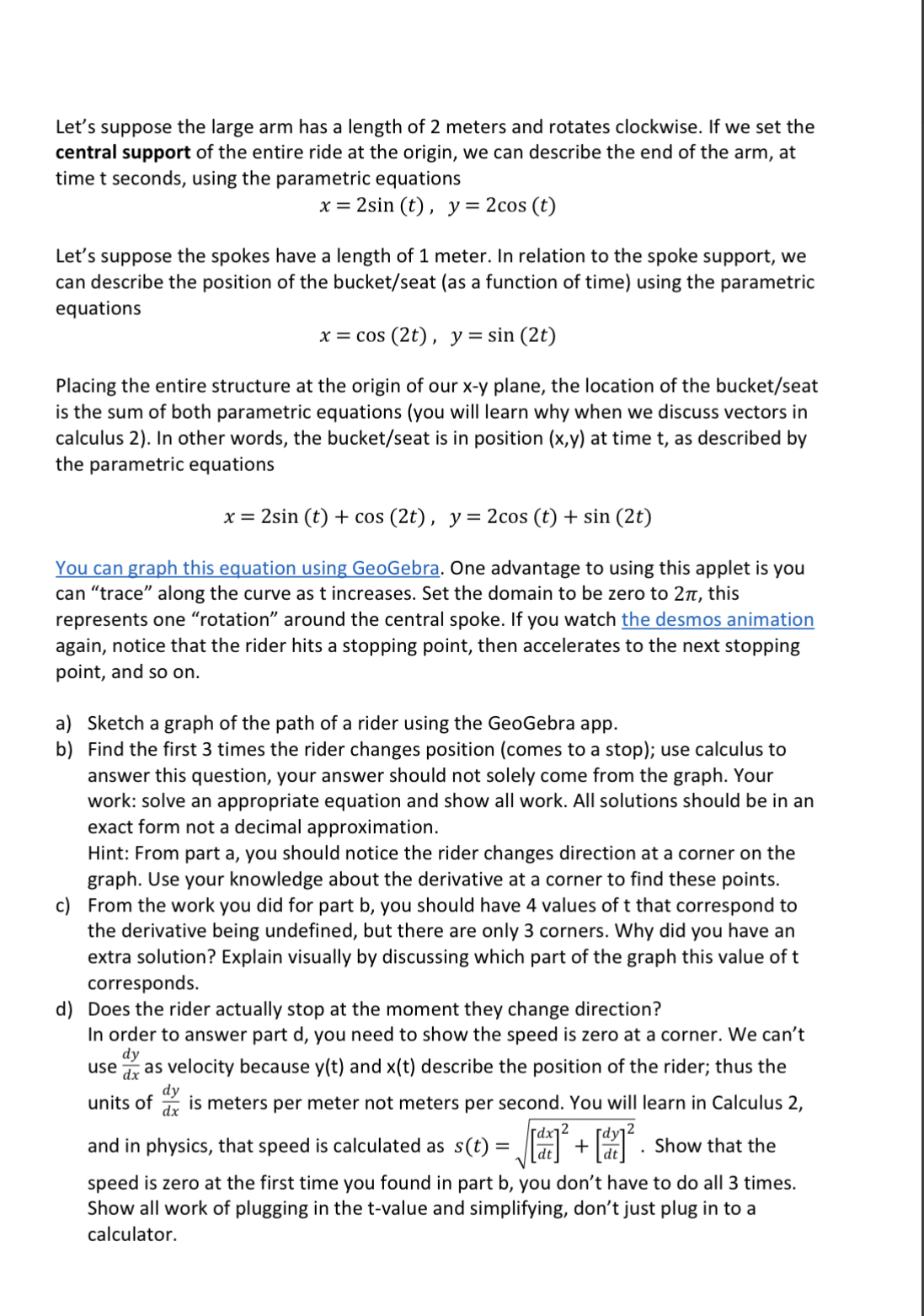 answer this question (see hint below); show all work. Once completed, check