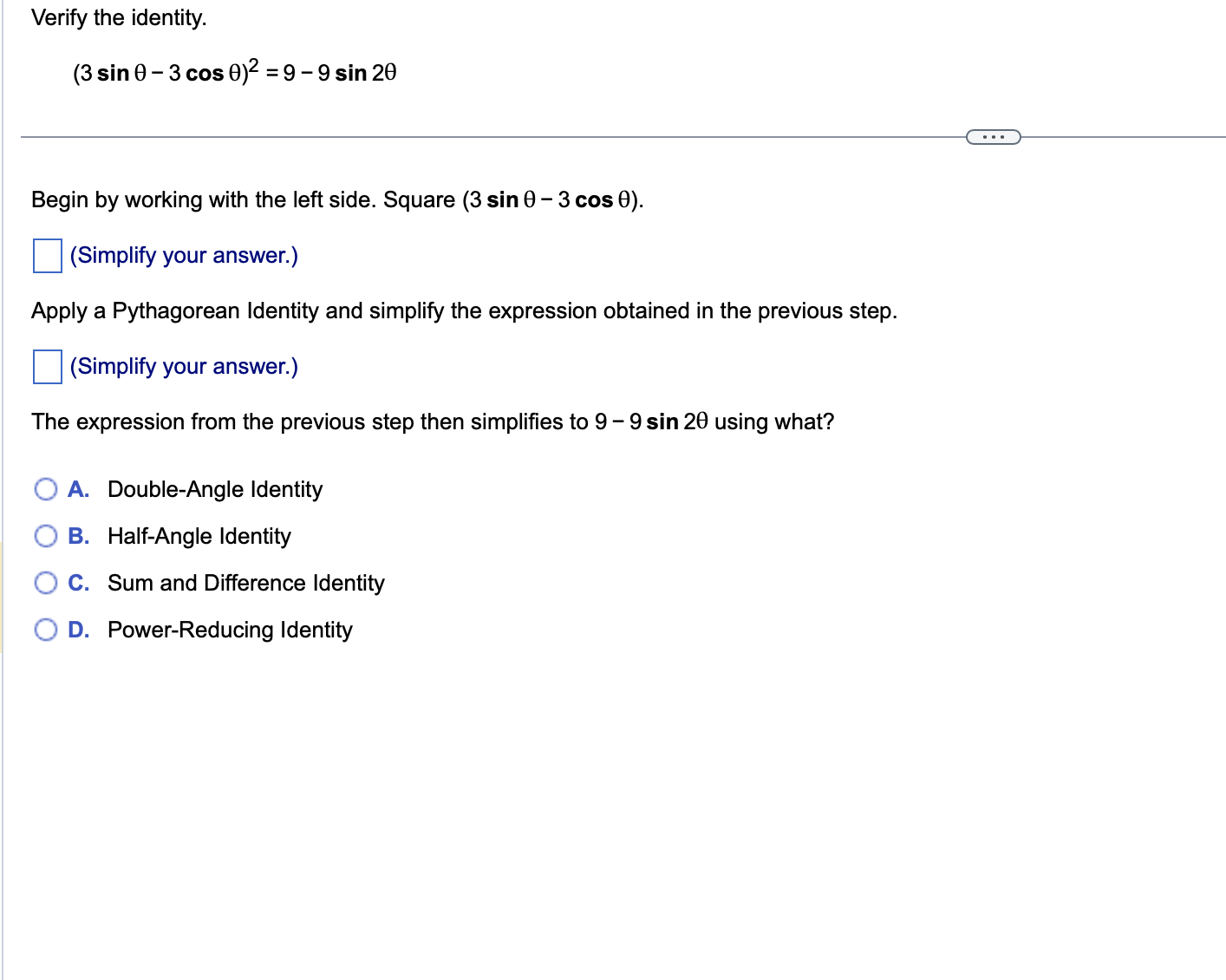 using appropriate identities. Do not use a calculator. tan 76 + tan
