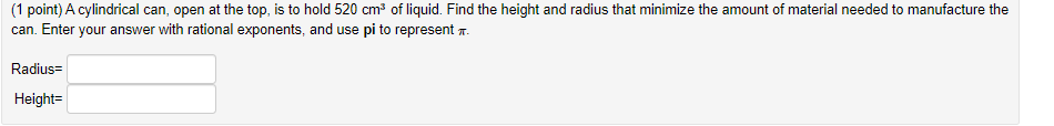 point (4, 0) The r coordinate of P is:(1 point} Find two