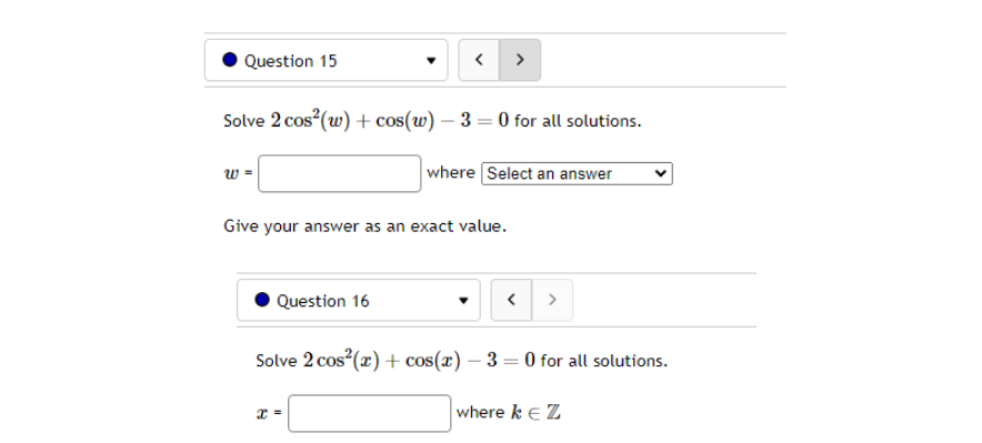Acos(kz] + C whose graph matches the function shown below: munhang" Leave