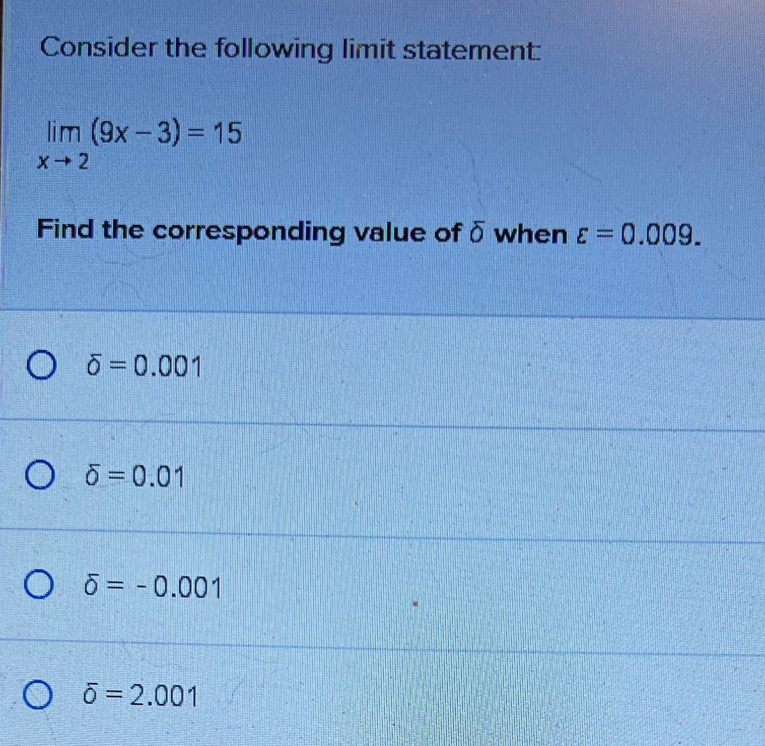 15 x -+ 2 Find the corresponding value of 0 when :
