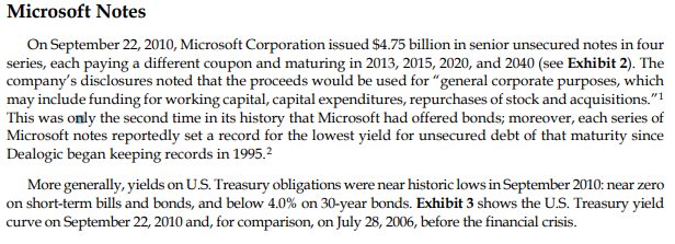 8/26/2010 $54.56 20,138 104 12/31/2009 $7,153 $1,086 IBM Corporation Floating 2012 12/13/2010