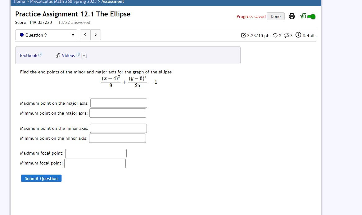 center of the arch is the height equal to 12.8 feet? I