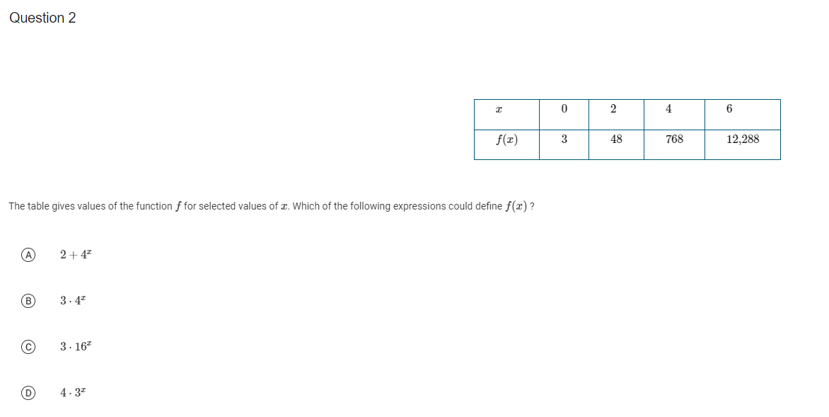 factor of %. POSSIBLE POINTS: 2 The function k is given by